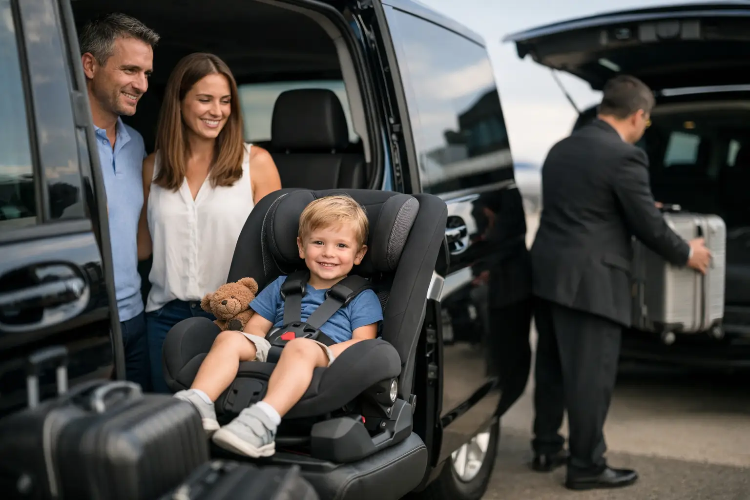 Can Airport Transfers Include Child Seats? Yes