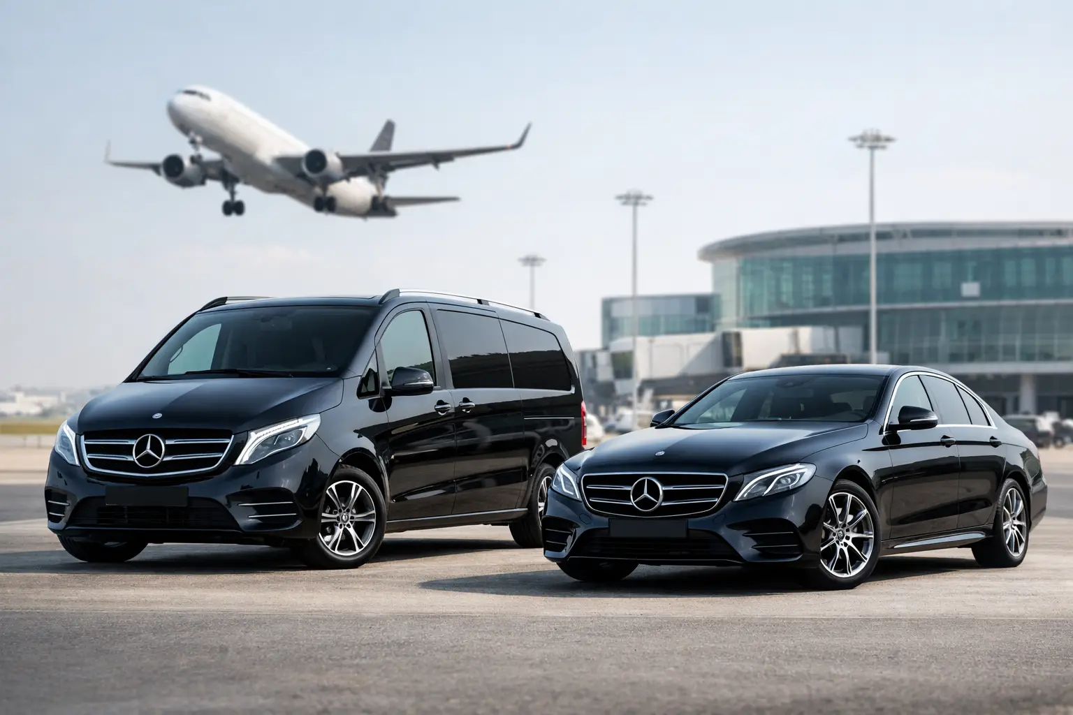 Mercedes V-Class versus executive saloon