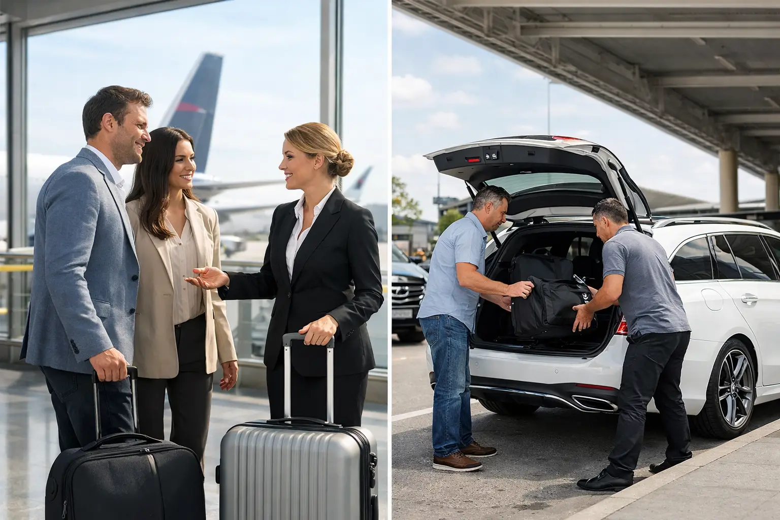 Airport Concierge Versus Standard Pickup Compared