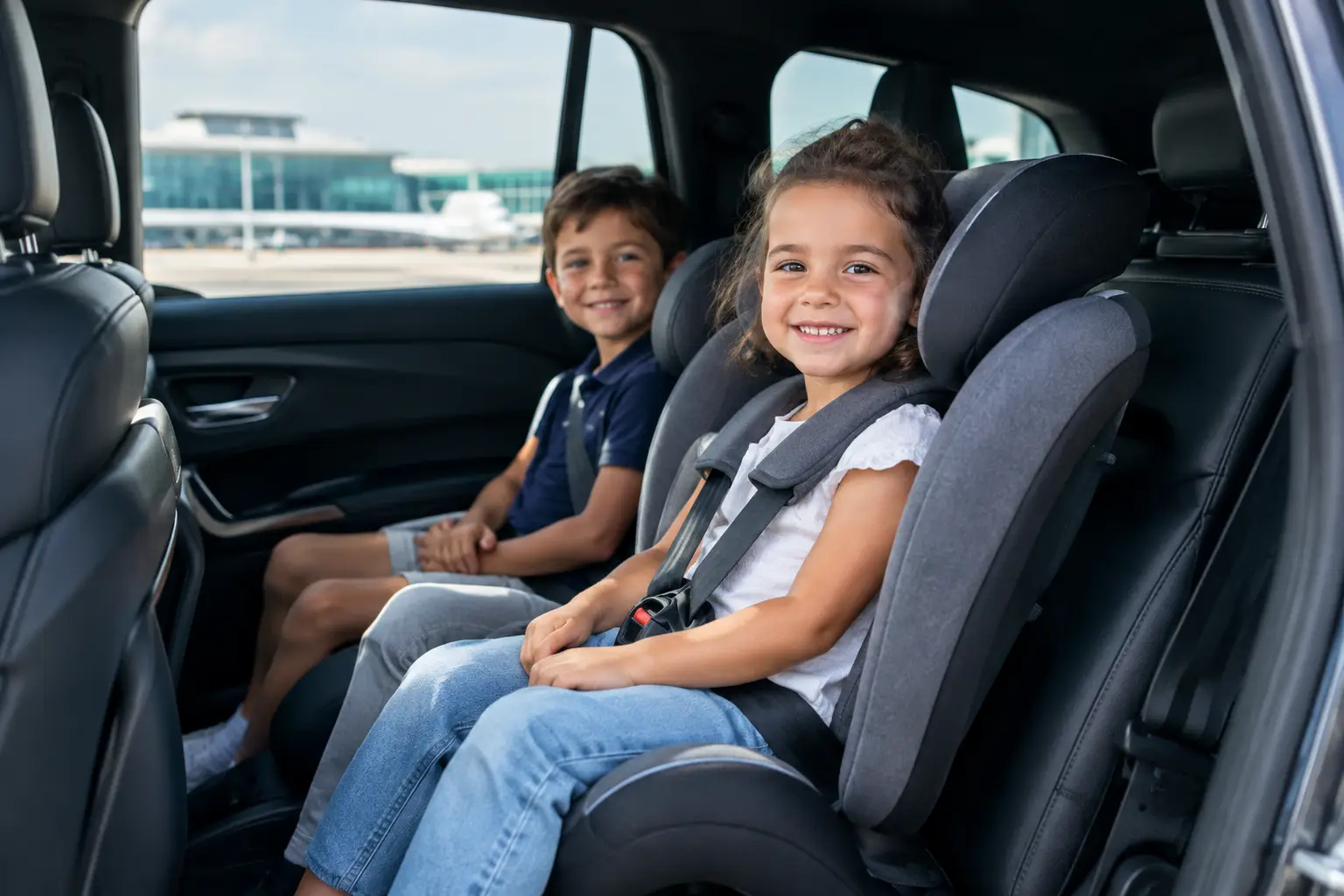 Are Child Seats Included Free on Airport Transfers?